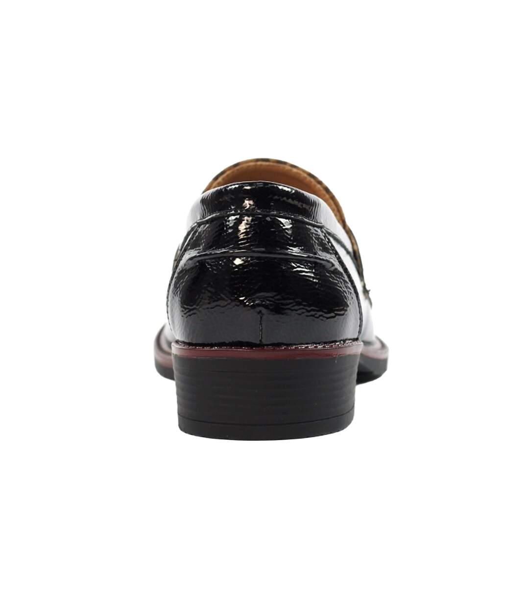 Chaussures Motif/style Verni Titan Femme Noir Lunar-2