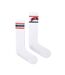 2x Paires de Chaussettes Blanc/Marine/Rouge Homme Converse E1236W - 39/42-1