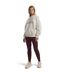Womens/ladies Rival Fleece Relaxed Fit Sweatshirt White Under Armour-4