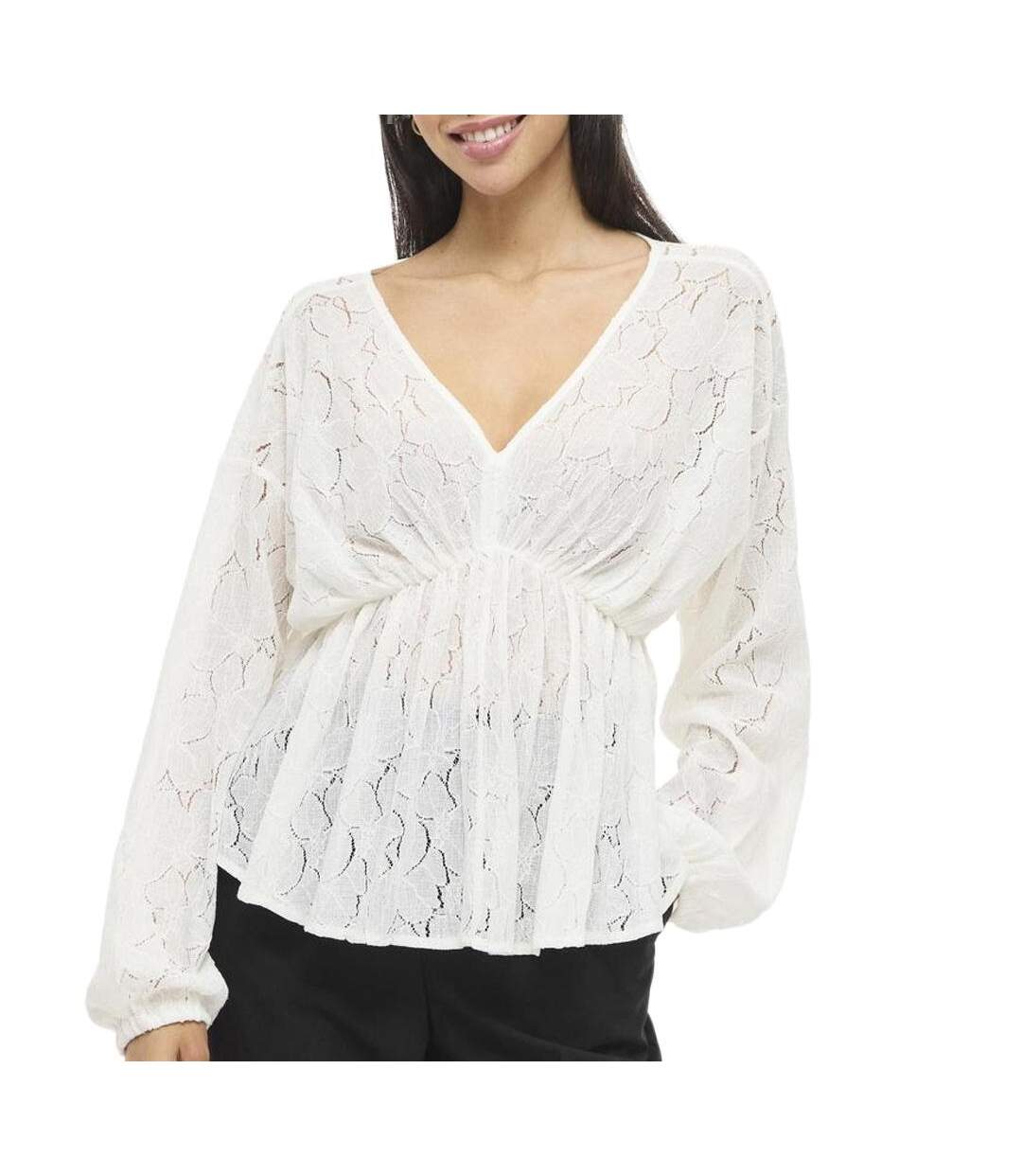 Blouse blanche femme vila viseba-1
