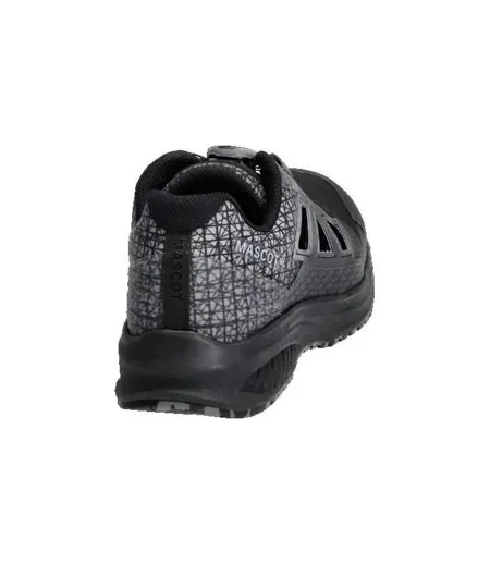 Mens Footwear Accelerate Logo Safety Sandals Black Mascot