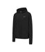 Mens Polyester Tailored Full Zip Hoodie Jet Black Everlast-3