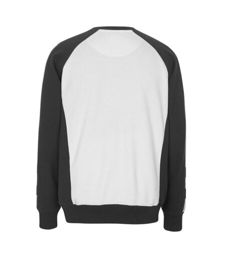 Blanc Anthracite Foncé Mascot