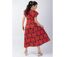 Robe longue manches courtes ARETHA motif ethnique Coton Du Monde-4
