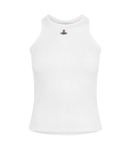 Débardeur Style Années 90 Blanc Vivienne Westwood