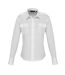 Premier Womens/Ladies Long-Sleeved Pilot Shirt (White) - UTPC6719