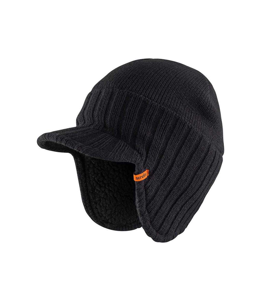Bonnet Trade Homme Noir Scruffs-2