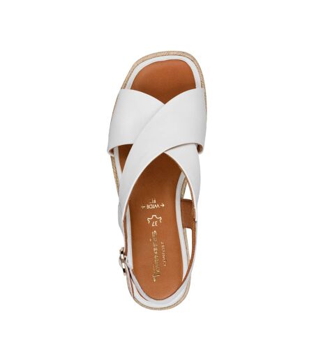 Sandales Cuir Compensée Tamaris Comfort