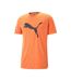T-shirt Orange Homme Puma Train