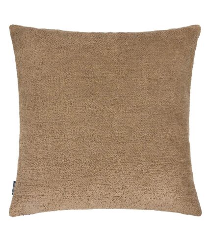 Paoletti Nellim Bouclé Textured Throw Pillow Cover (Biscuit) (40cm x 50cm)