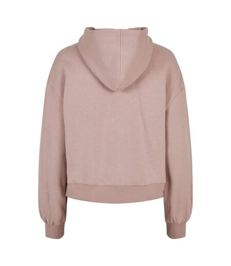 Sweat À Capuche Femme Rose Pâle Build Your Brand