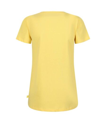 T-shirt filandra femme jaune vif Regatta