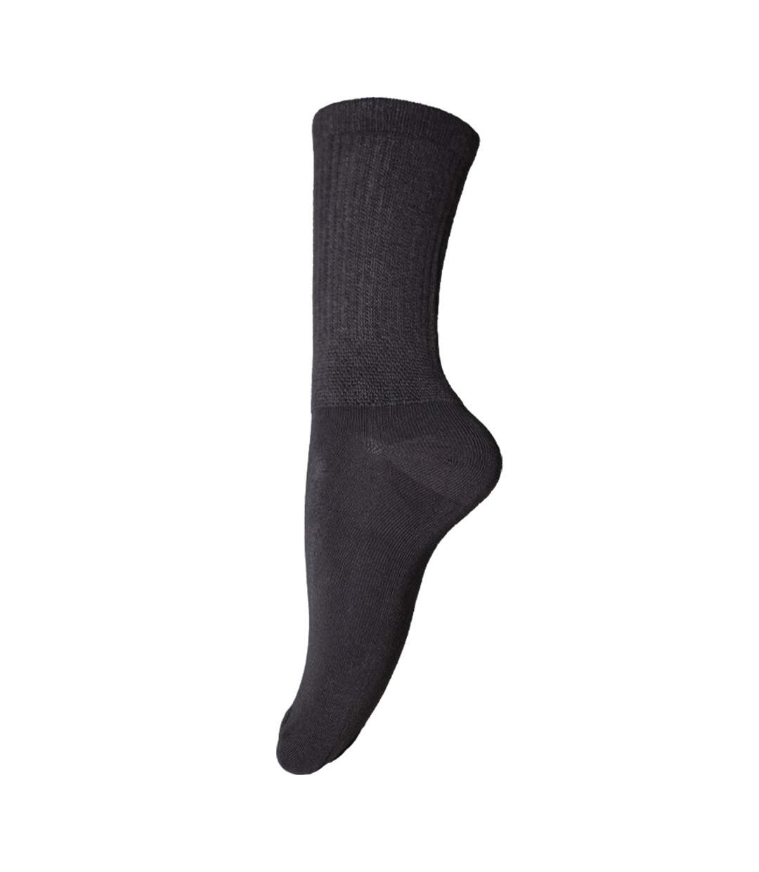 Mens extra-wide comfort fit big foot socks 3 pairs black/navy/grey Universal Textiles-3