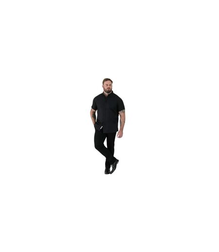 Mens James D555 Oxford Kingsize Tall Shirt Black Duke