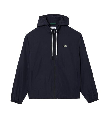 Sweat À Capuche Homme Bleu Marine Lacoste