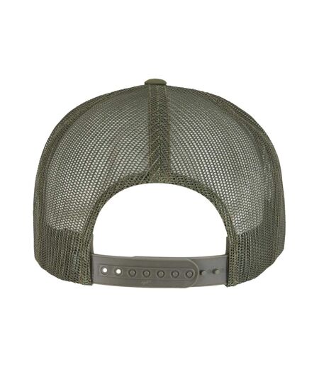 Flexfit Casquette De Baseball À Visière Plate Adulte Unisexe Olive Blanc Marron Yupoong
