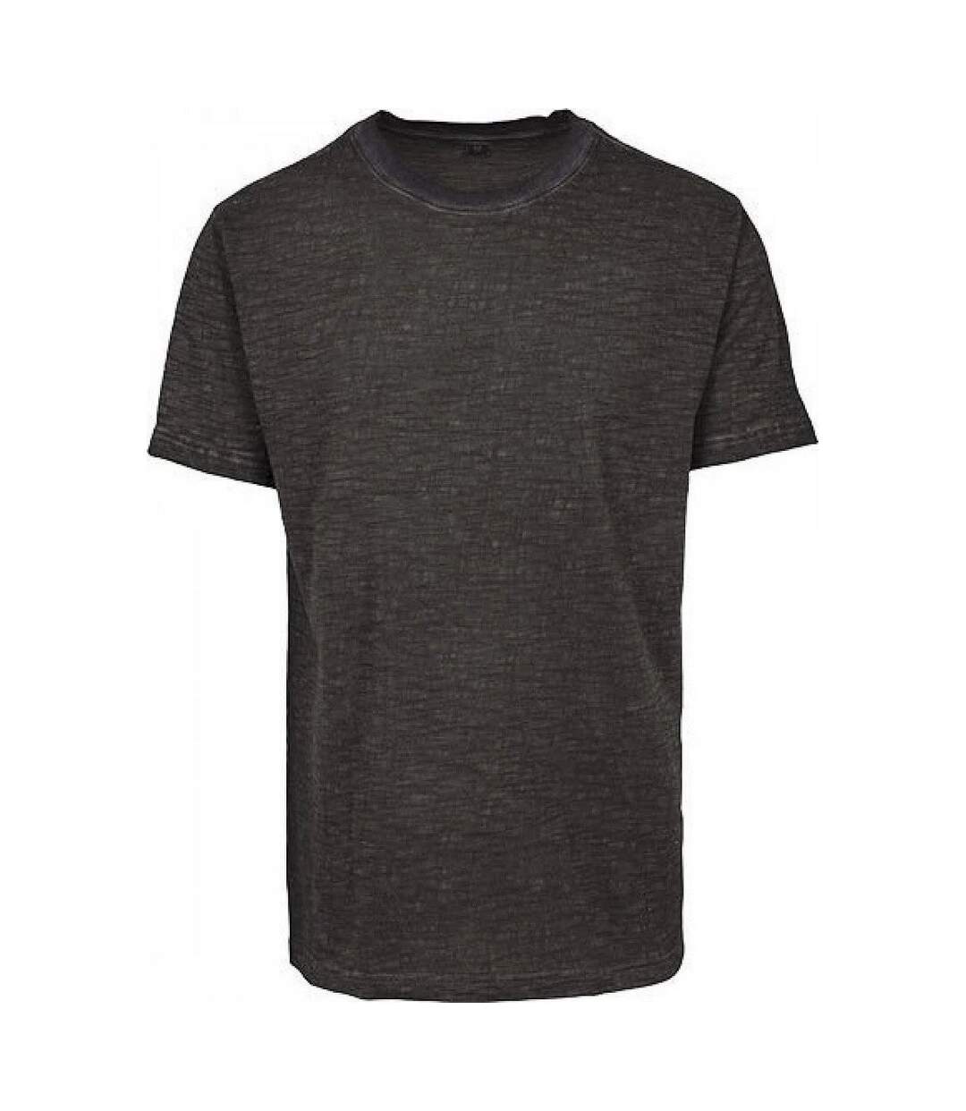 T-shirt Motif/style Teinture Par Pulvérisation Adulte Gris Foncé Build Your Brand-2