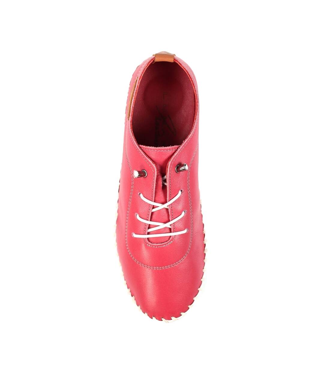 Chaussures flamborough femme framboise Lunar-3