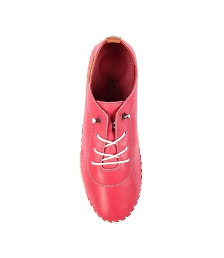 Chaussures flamborough femme framboise Lunar