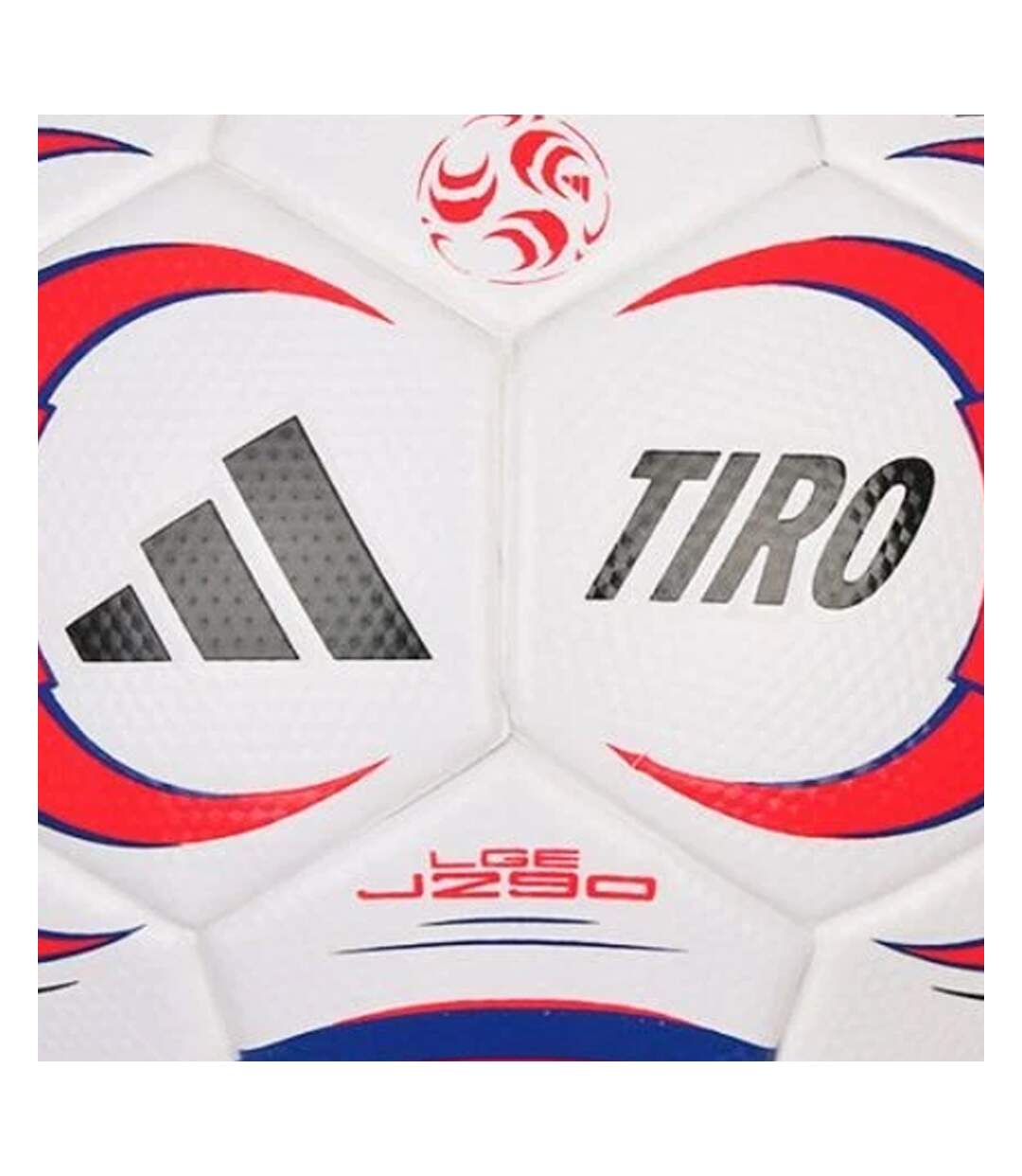 Ballon De Foot Motif/style Logo Trio League Taille 4 Blanc Rouge Bleu Adidas-4