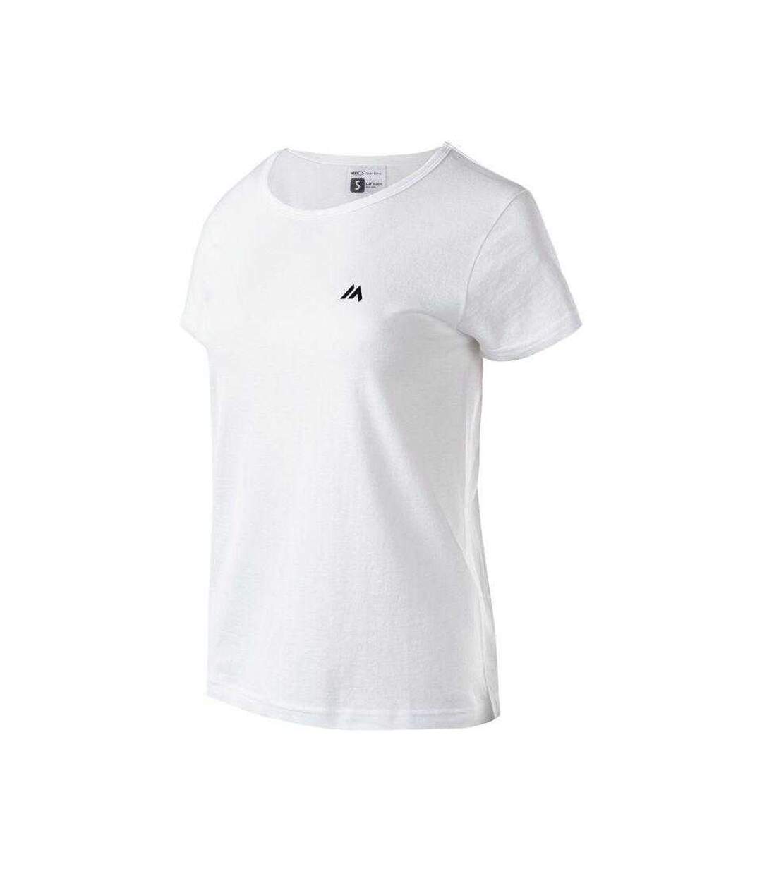 Womens/ladies Mando T-shirt White Martes-3