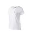 Womens/ladies Mando T-shirt White Martes-3
