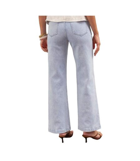 Jean flare bleu femme oraije mona jd671