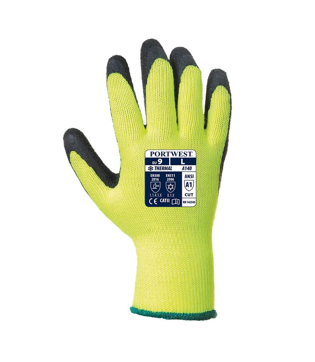 Gants adhérents a140 adulte m noir Portwest-2