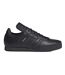 Childrens/kids Samba Super Leather Trainers Black Gold Adidas-1