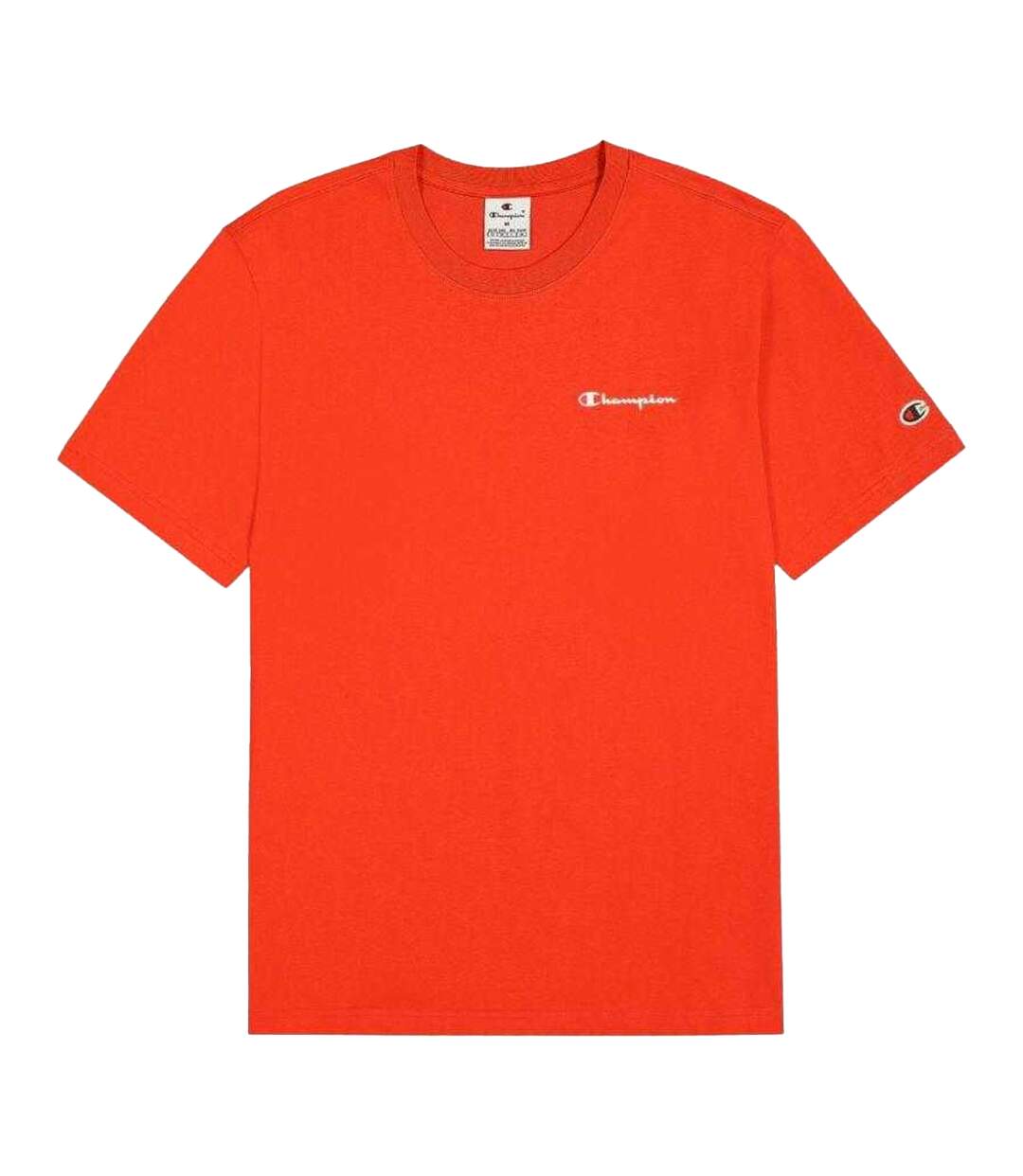 T-shirt Manches Courtes Homme Rouge Orange Champion-2