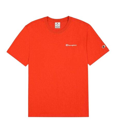 T-shirt Manches Courtes Homme Rouge Orange Champion