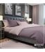 Housse de couette - 140x200 - violet prune et mauve - T1-BC140-1