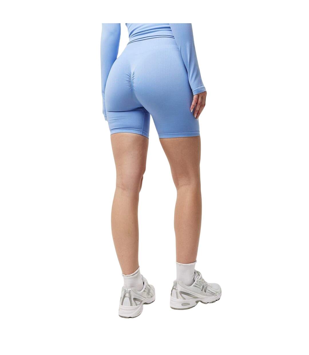 Cuissard De Cyclisme Femme Bleu Pâle USA-3