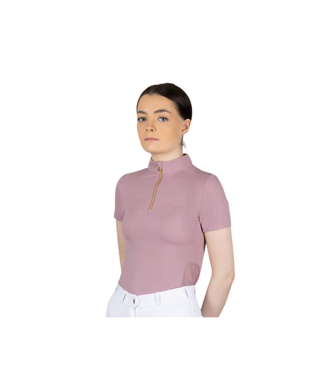Womens/ladies Coldingham Short-sleeved Base Layer Top Purple Blush Coldstream-1