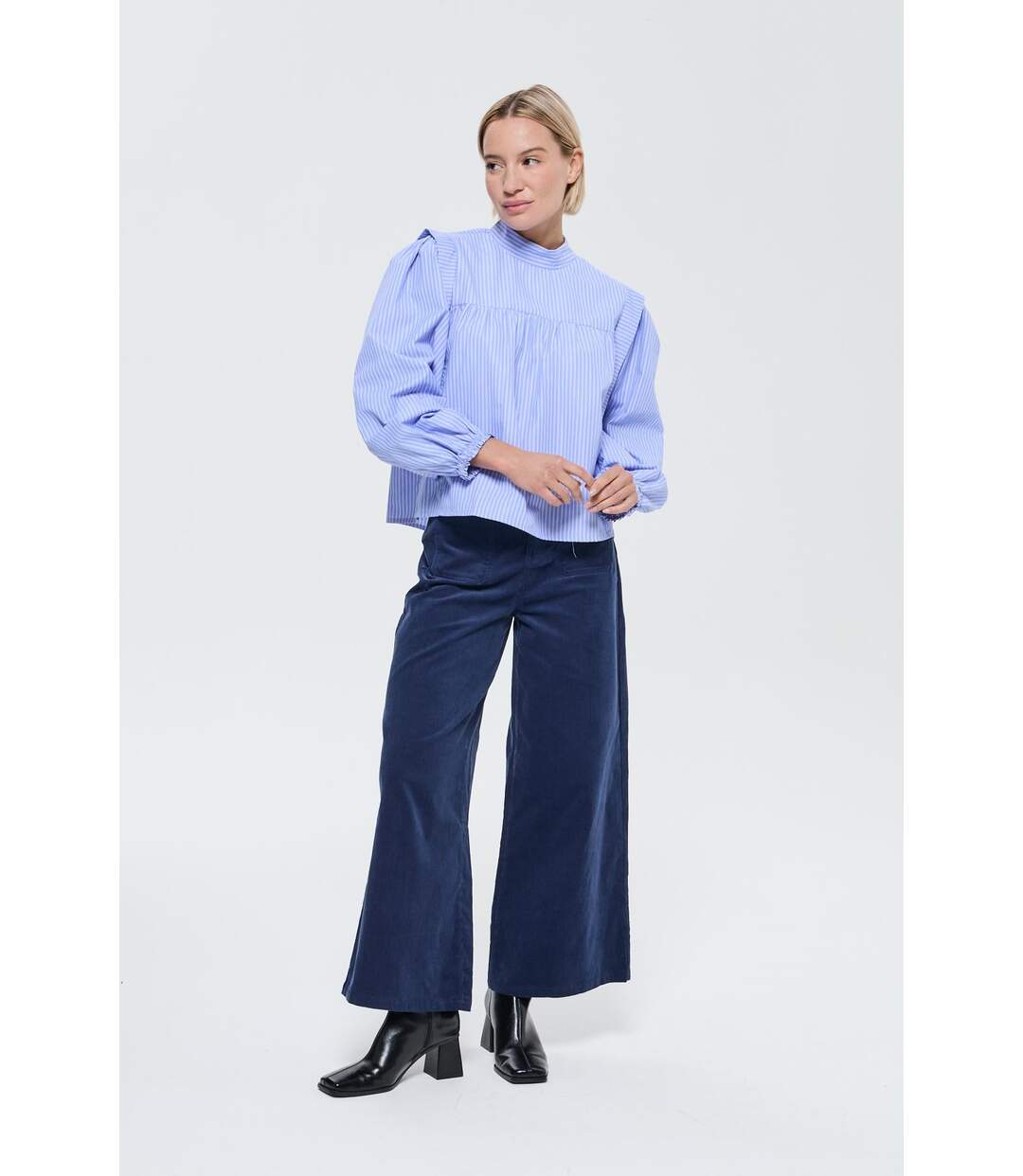 Blouse Melylo Sky Blue-1