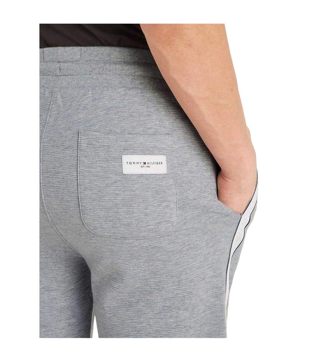 Short De Détente Homme Gris Chiné Tommy Hilfiger-4