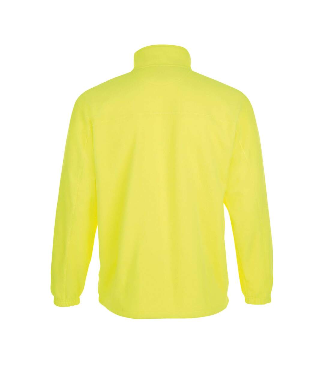 SOLS Mens North Full Zip Outdoor Fleece Jacket (Neon Yellow)