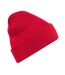 Bonnet À Manchettes Original Pour Adultes, Unisexe Rouge Classique Beechfield-1
