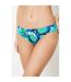 Womens/ladies twisted knot front bikini top blue Gorgeous