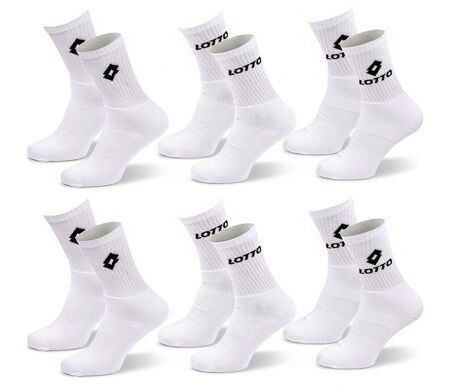 Chaussettes SPORT LOTTO CREW - Pack de 6 Paires