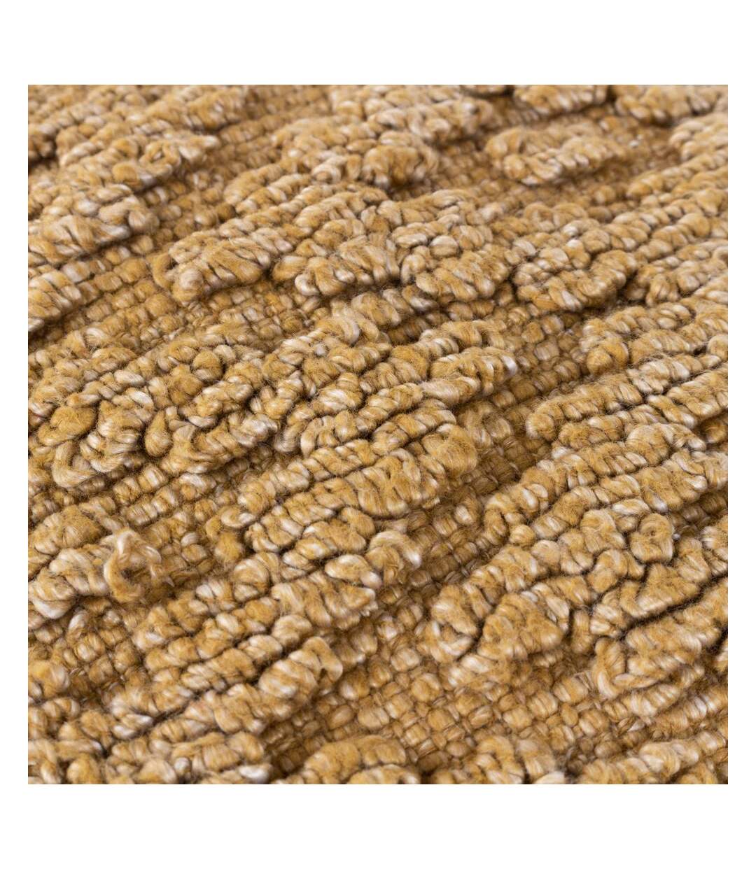 Calvay chunky textured cushion cover 50cm x 50cm honey Yard