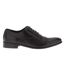 Mens stormy leather derby shoes black Dune London-3