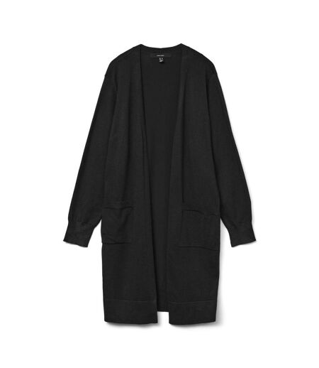 Gilet noir femme vero moda silje - l