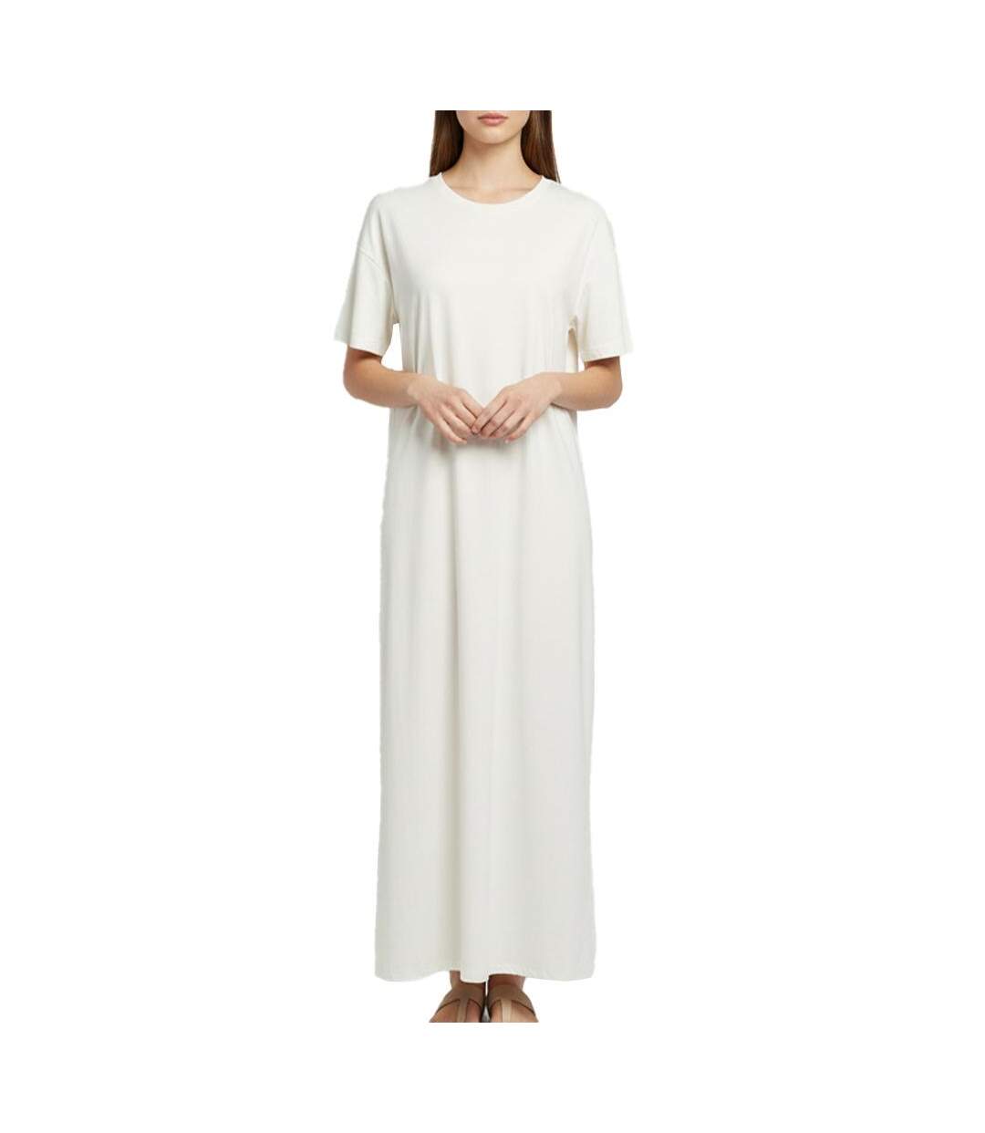 Robe ecru femme vero moda sallie-1