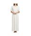 Robe ecru femme vero moda sallie-1