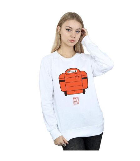 Disney - Sweat BIG HERO BAYMAX SUIT - Femme (Blanc) - UTBI12578
