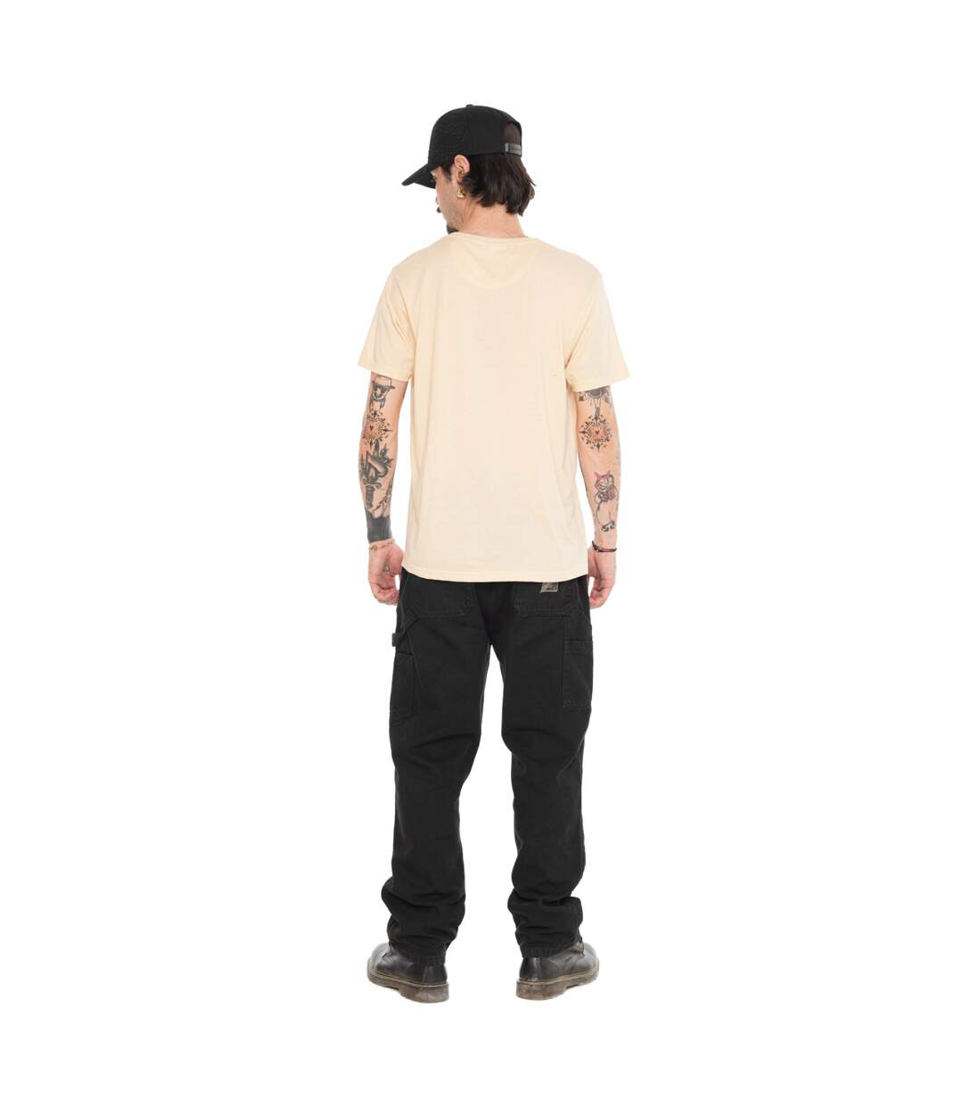 T-shirt homme regular col rond imprimé devant Charm Vondutch-5