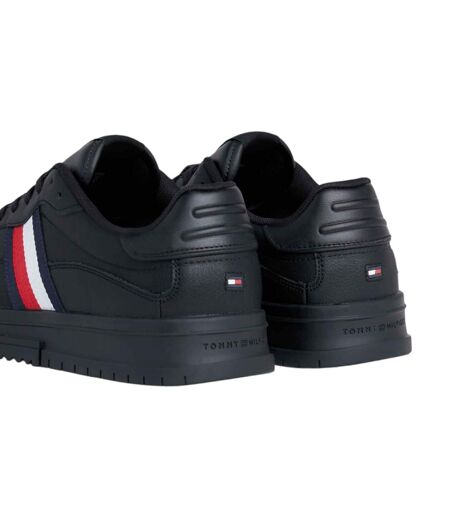 Baskets Style À Rayures Supercup Homme Noir Tommy Hilfiger
