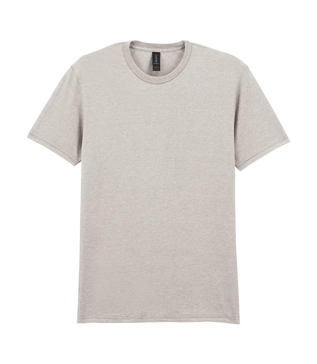 T-shirt Uni Manches Courtes Softstyle Homme Gris Clair Pâle Gildan-1