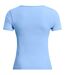 Womens/ladies Vanish Crew Neck Slim T-shirt Blue Under Armour-3